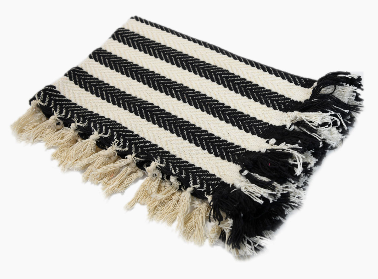 Traditions Bath rugs Black and white