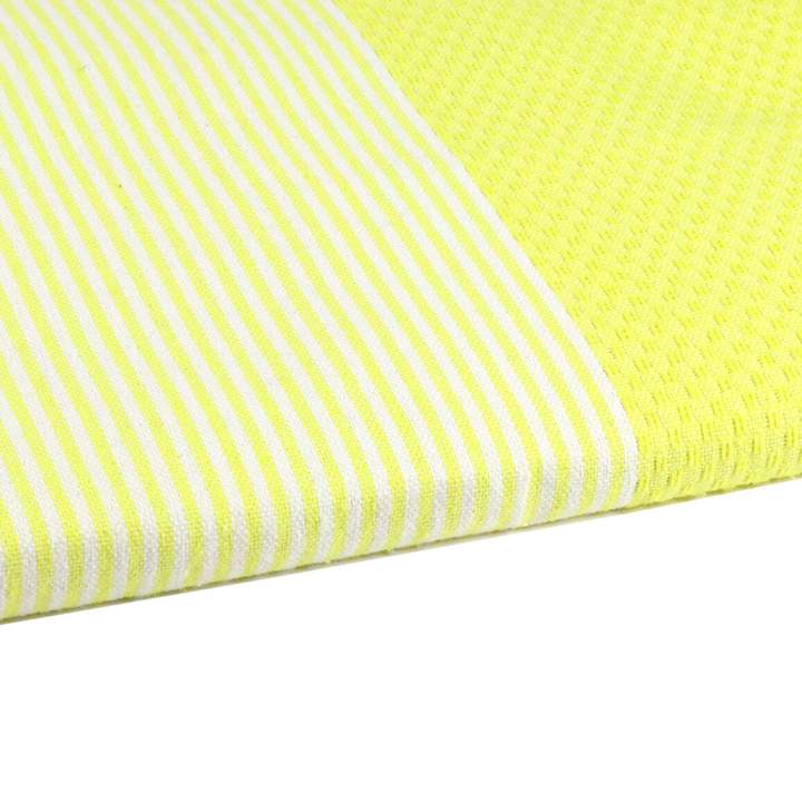 Honeycomb Beach Towel Yellow