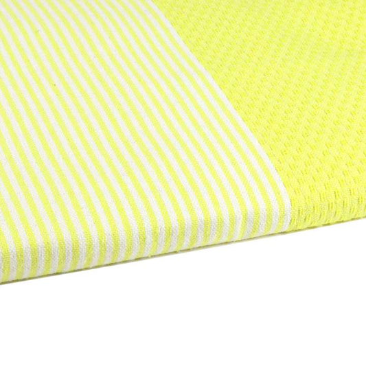 Honeycomb Beach Towel Yellow