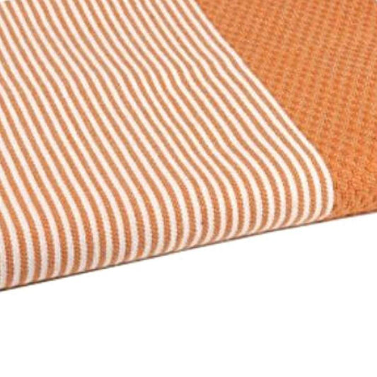 Honeycomb Beach Towel Orange