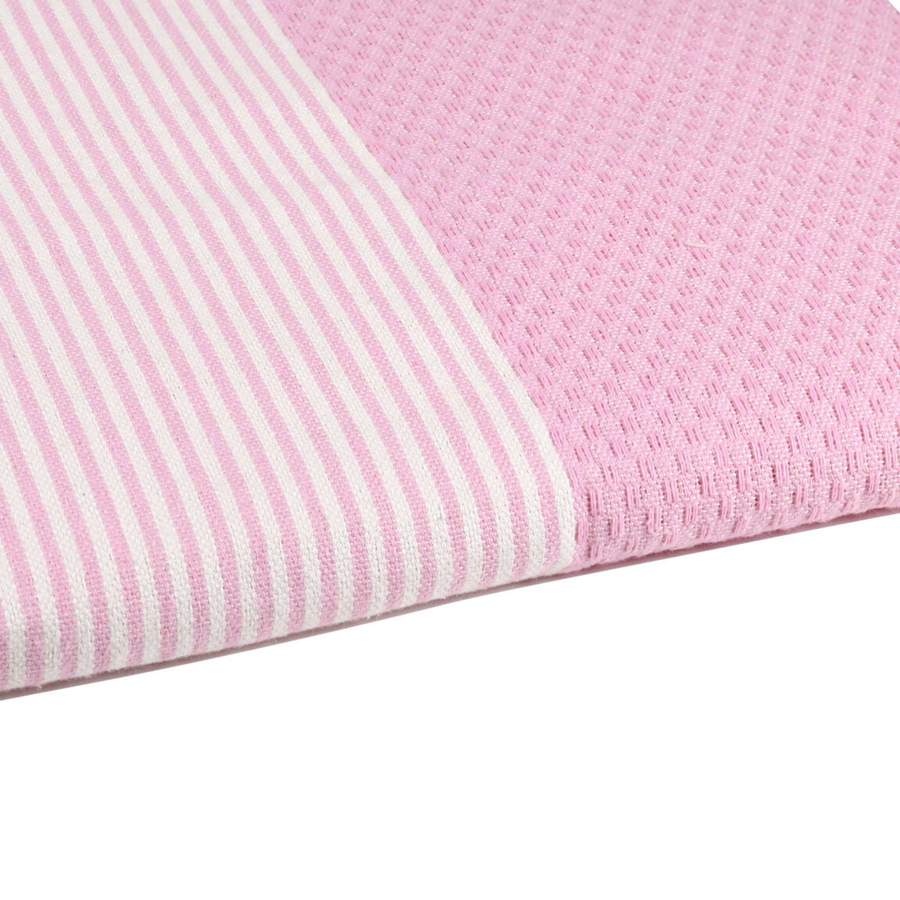 Honeycomb Beach Towel Pink