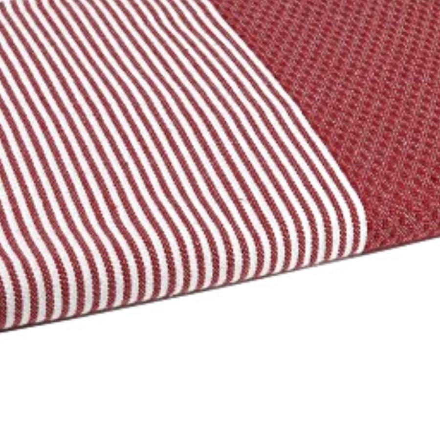 Honeycomb Beach Towel Red