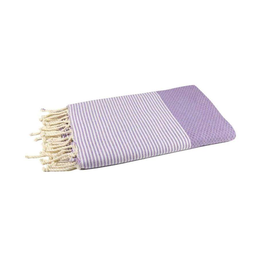 Honeycomb Beach Towel Violet