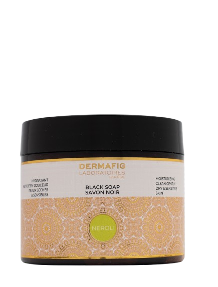 DERMAFIG Black Soap Neroli : Moisturizing - Clean gently