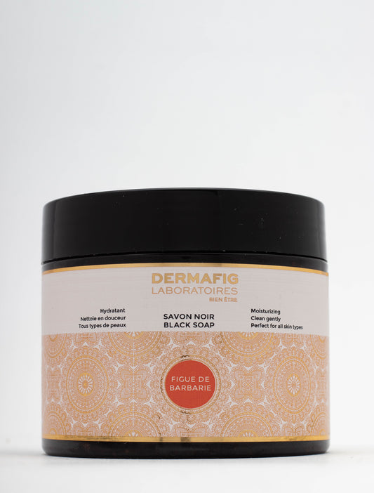 DERMAFIG Black Soap Prickly Pear : Moisturizing - Clean gently