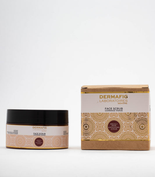 DERMAFIG Face Scrub Pricly Pear : Mattifying- Purifying - instant skin radianc