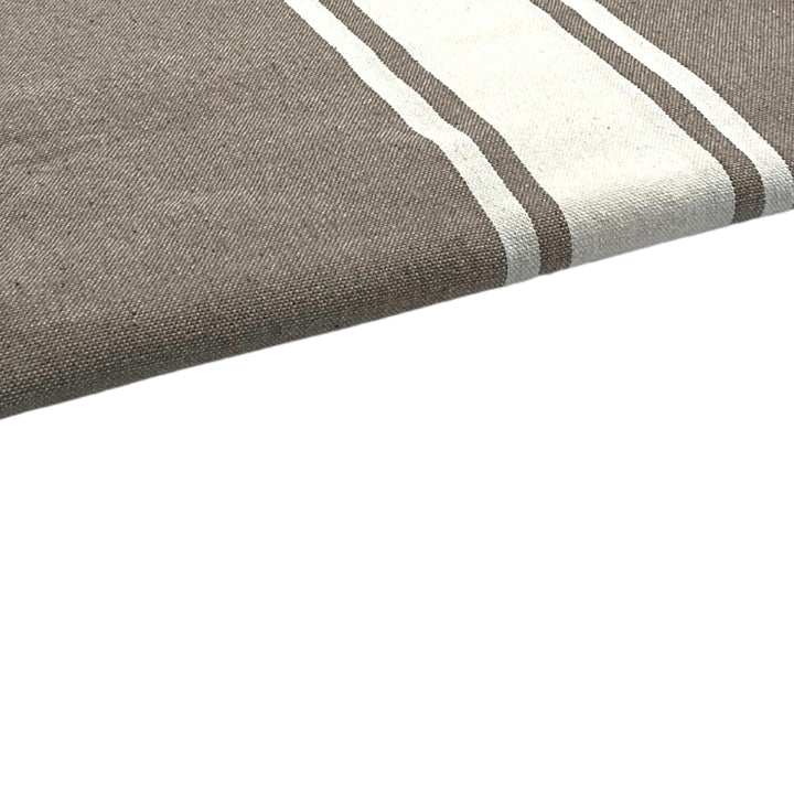 Classic Beach towel  Pink Grey brown