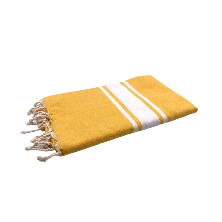 Classic Beach towel  Mustard