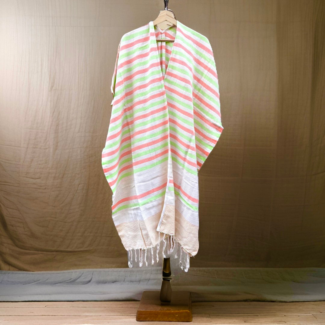 Ocean Breeze Cover-Ups Wavelux Poncho Orange Grany