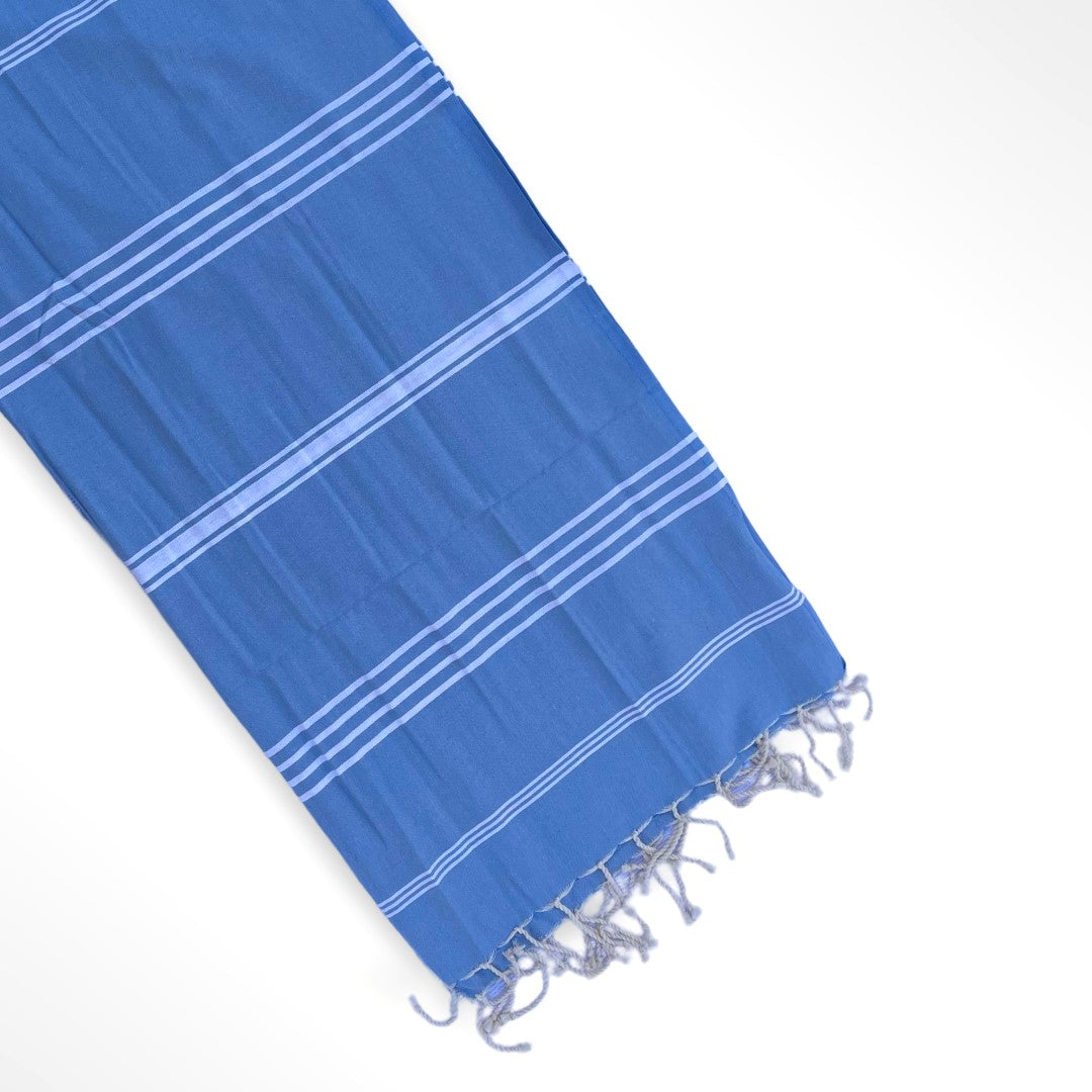 The Line Beach towel  Blue