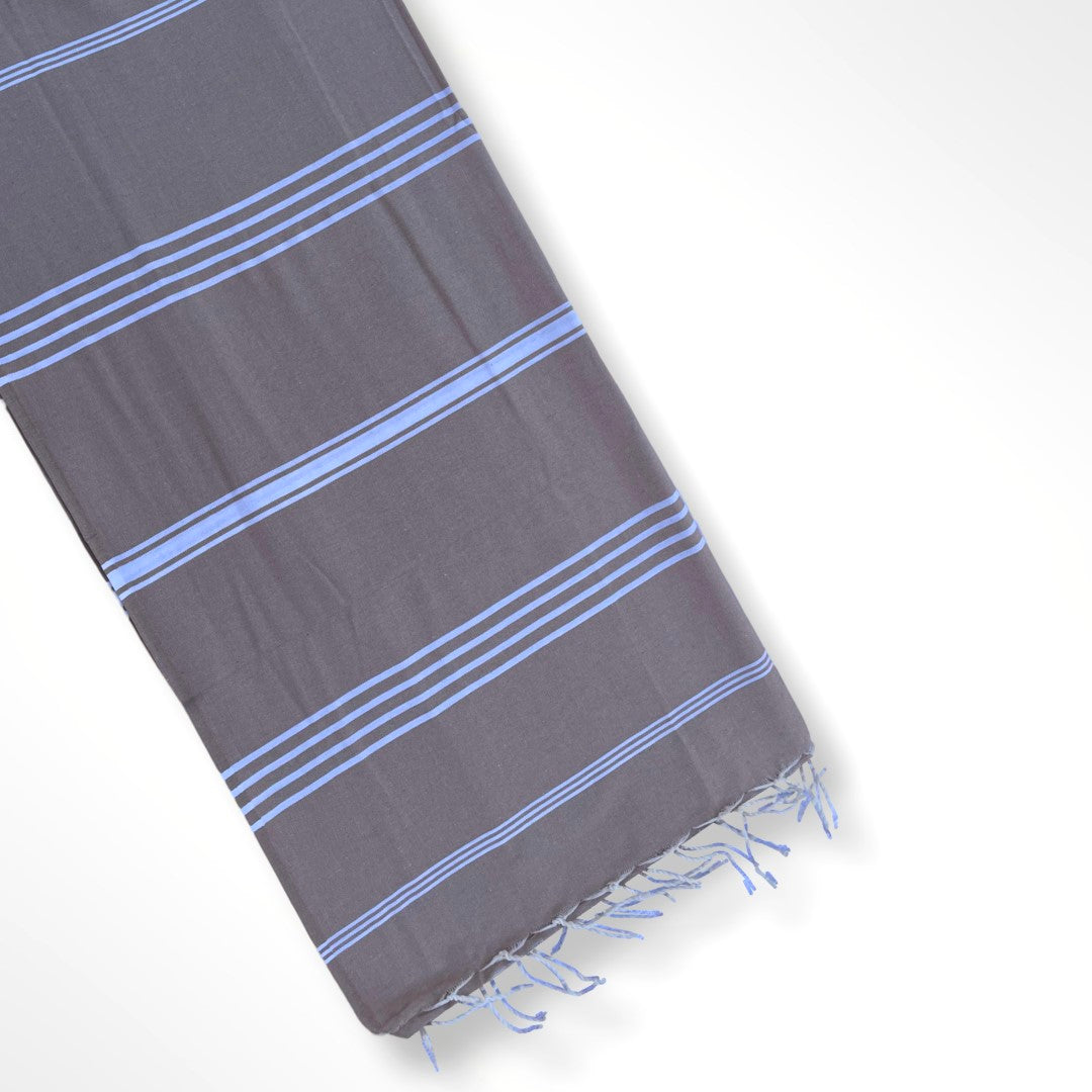 The Line Beach towel  Dark Beige