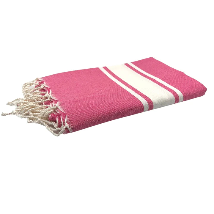 Classic Beach towel  Fushia