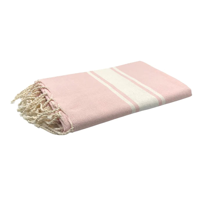 Classic Beach towel  Clear pink